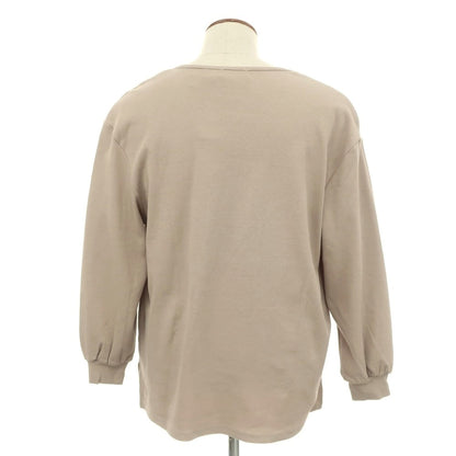 【中古】スリーピースリーピー SLEEPY SLEEPY ストレッチ コットン ヘンリーネック 長袖Ｔシャツ サンドベージュ系【 ONE SIZE 】【 状態ランクA 】【 メンズ 】