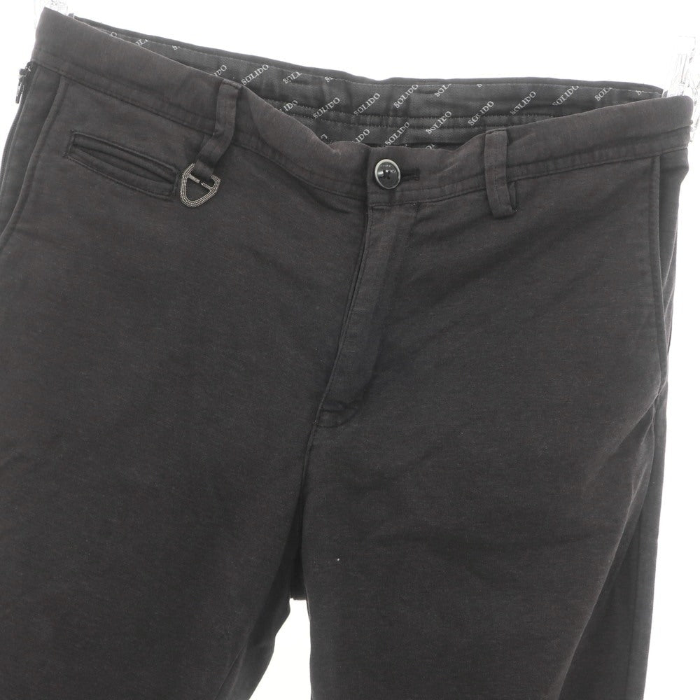 [Used] Solido Cotton Casual Slacks Pants Dark Gray [3] [Condition Rank C] [Men&