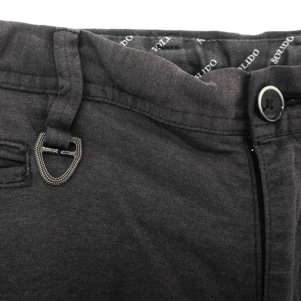 [Used] Solido Cotton Casual Slacks Pants Dark Gray [3] [Condition Rank C] [Men&