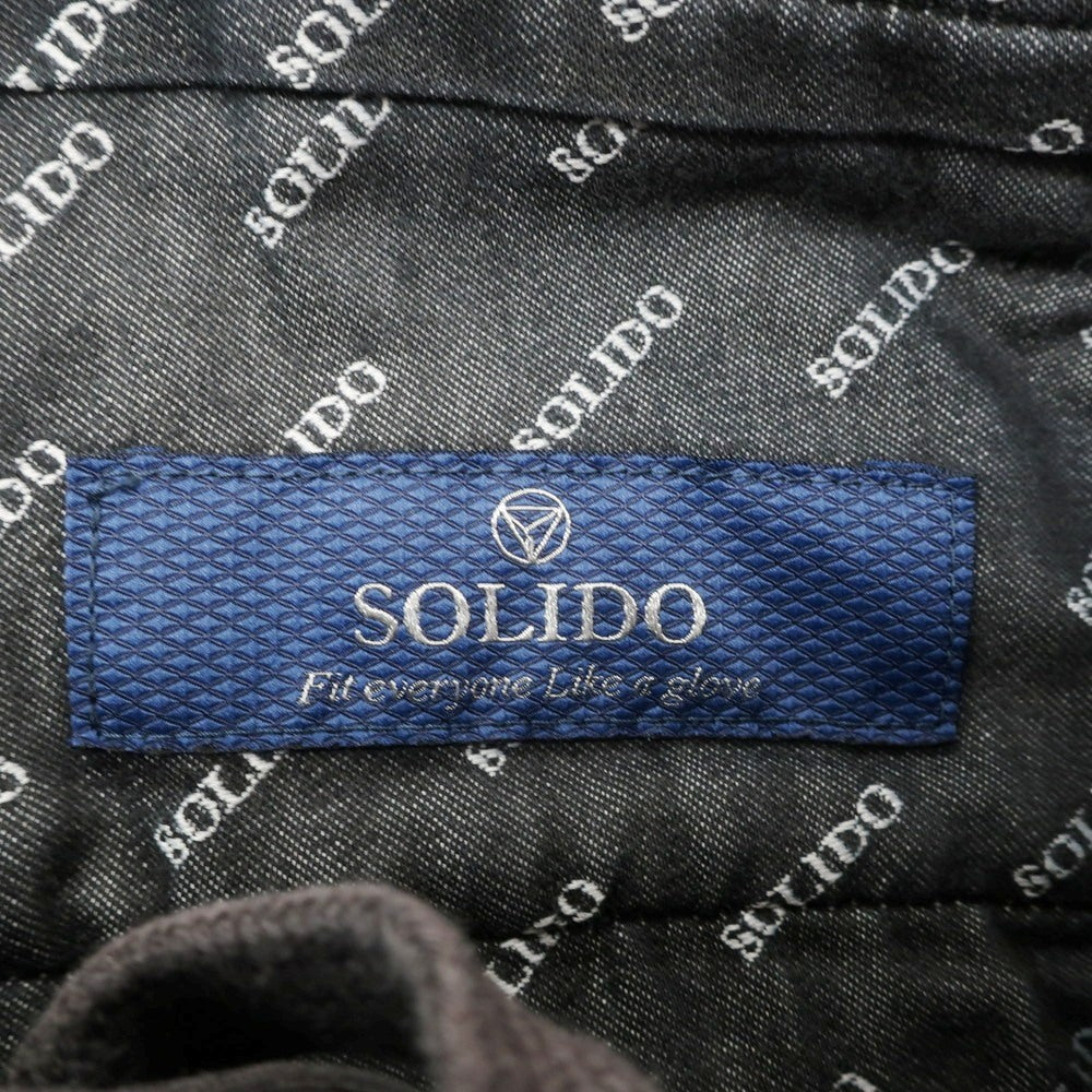 [Used] Solido Cotton Casual Slacks Pants Dark Gray [3] [Condition Rank C] [Men&