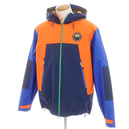 【中古】ポロ ラルフローレン Polo Ralph Lauren ポリエステル シェルジャケット
 ネイビーxオレンジ【 M 】【 状態ランクB 】【 メンズ 】