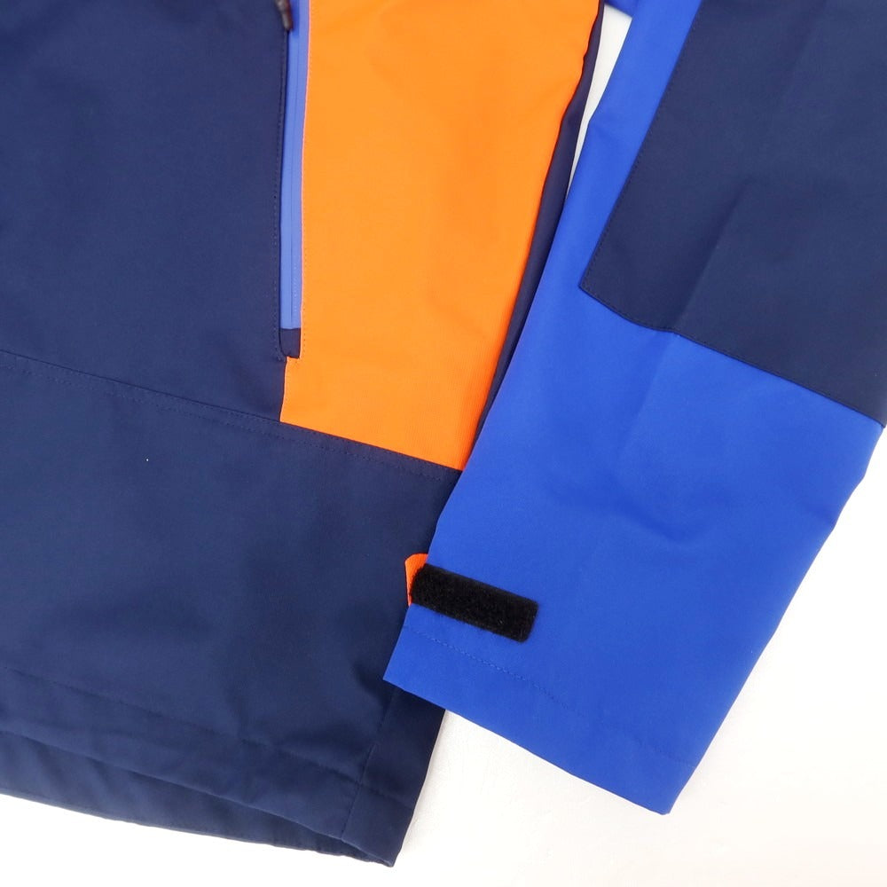 【中古】ポロ ラルフローレン Polo Ralph Lauren ポリエステル シェルジャケット
 ネイビーxオレンジ【 M 】【 状態ランクB 】【 メンズ 】