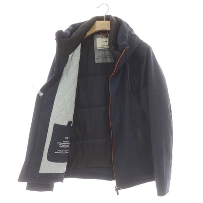 【中古】アティピコ AT.P.CO ポリエステル ダブルジップ 中綿ブルゾン ネイビー【 L 】【 状態ランクA 】【 メンズ 】