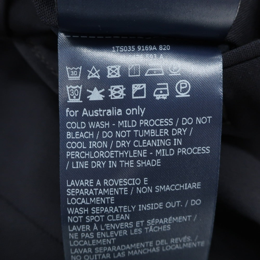 [Used] INCOTEX Stretch Polyester Wool Dress Slacks Pants Navy [46] [Condition Rank B] [Men&