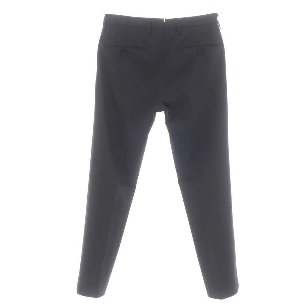 [Used] INCOTEX Stretch Polyester Wool Dress Slacks Pants Navy [46] [Condition Rank B] [Men&