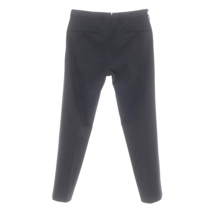 [Used] INCOTEX Stretch Polyester Wool Dress Slacks Pants Navy [46] [Condition Rank B] [Men&