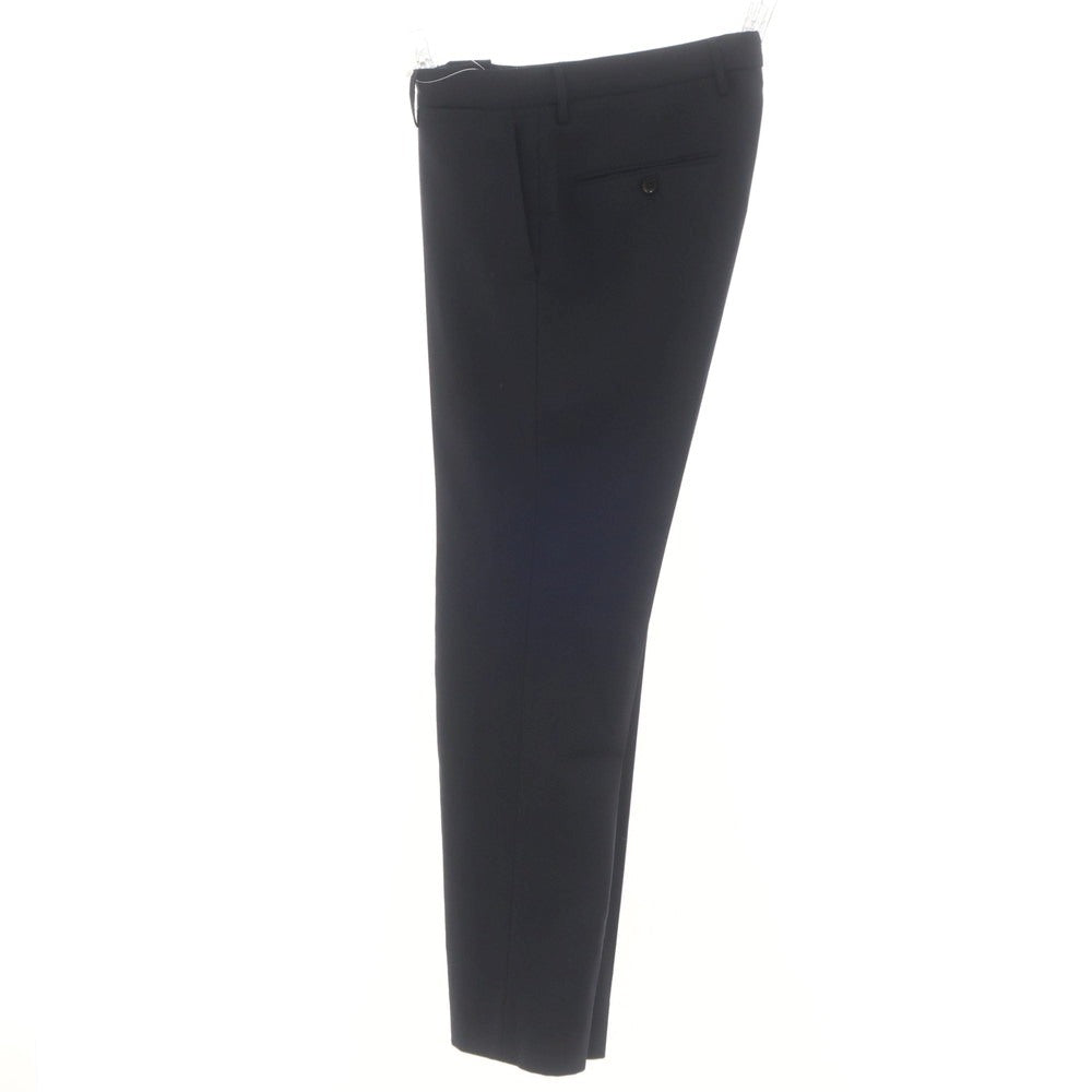 [Used] INCOTEX Stretch Polyester Wool Dress Slacks Pants Navy [46] [Condition Rank B] [Men&