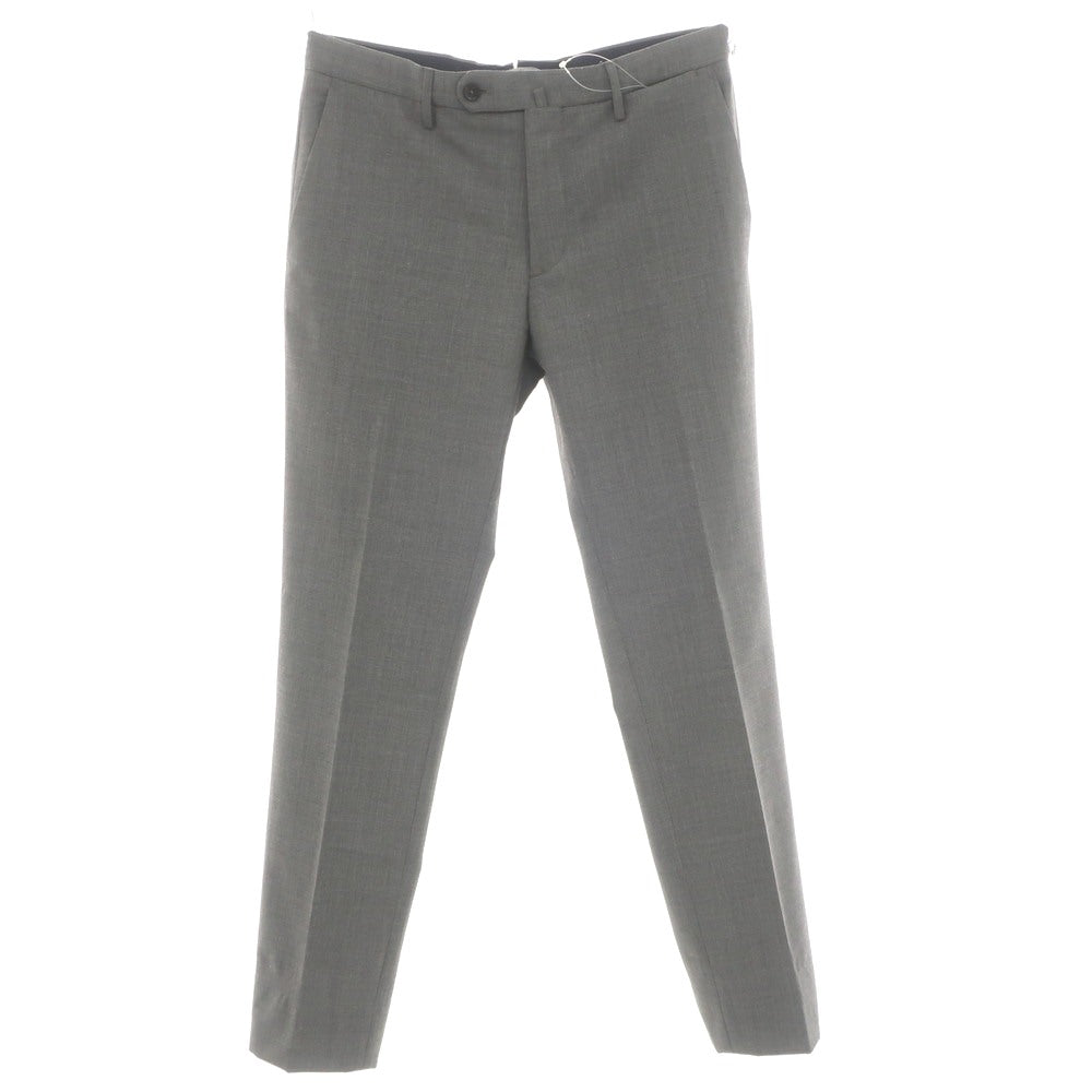 [Used] INCOTEX Stretch Polyester Wool Dress Slacks Pants Gray [46] [Condition Rank B] [Men&