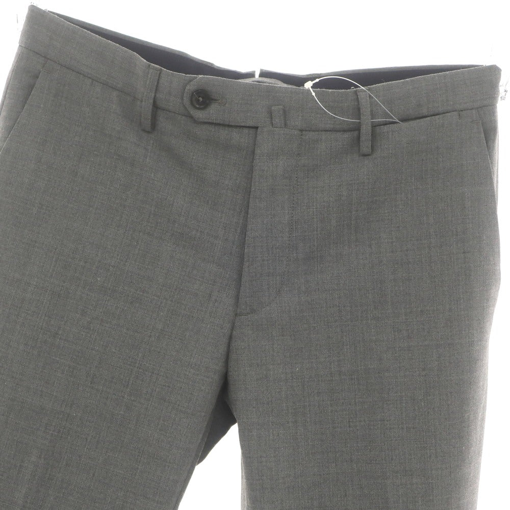 [Used] INCOTEX Stretch Polyester Wool Dress Slacks Pants Gray [46] [Condition Rank B] [Men&