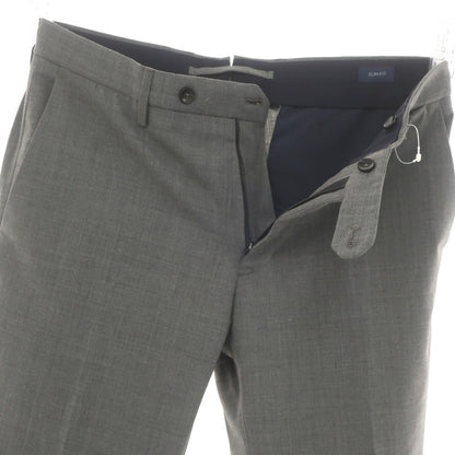 [Used] INCOTEX Stretch Polyester Wool Dress Slacks Pants Gray [46] [Condition Rank B] [Men&