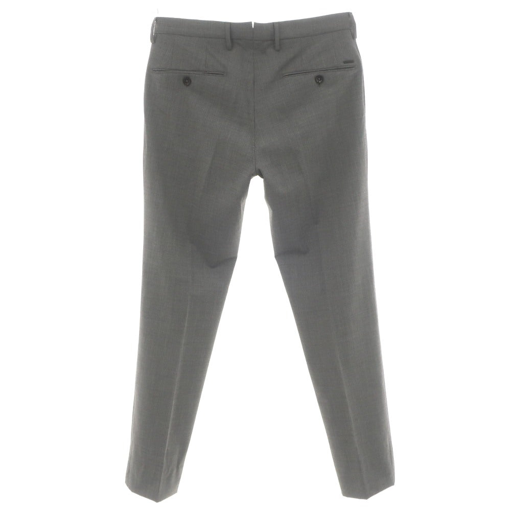 [Used] INCOTEX Stretch Polyester Wool Dress Slacks Pants Gray [46] [Condition Rank B] [Men&