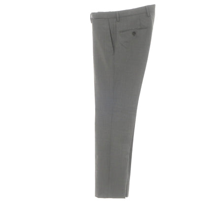 [Used] INCOTEX Stretch Polyester Wool Dress Slacks Pants Gray [46] [Condition Rank B] [Men&