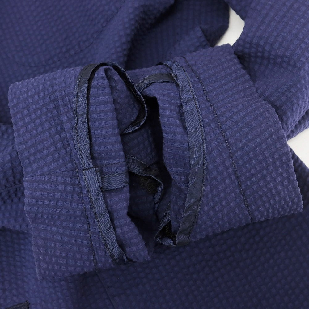 [Used] TAGLIATORE Seersucker Cotton Casual Jacket Navy Blue [42] [Condition Rank B] [Men&