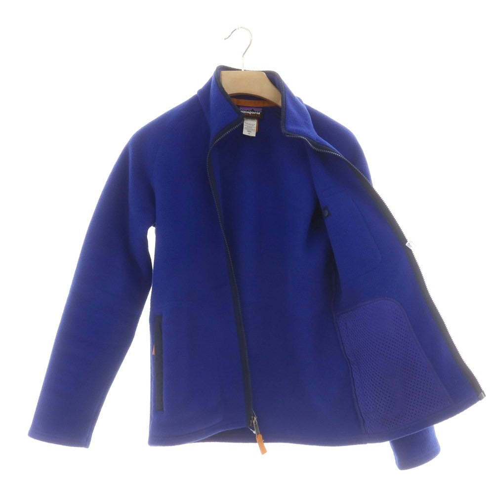 【中古】パタゴニア patagonia SYNCHILLA ポリエステル スタンドカラー ジップアップ フリースジャケット ブルー【サイズXS】【 状態ランクB 】【 メンズ 】 [DPD]