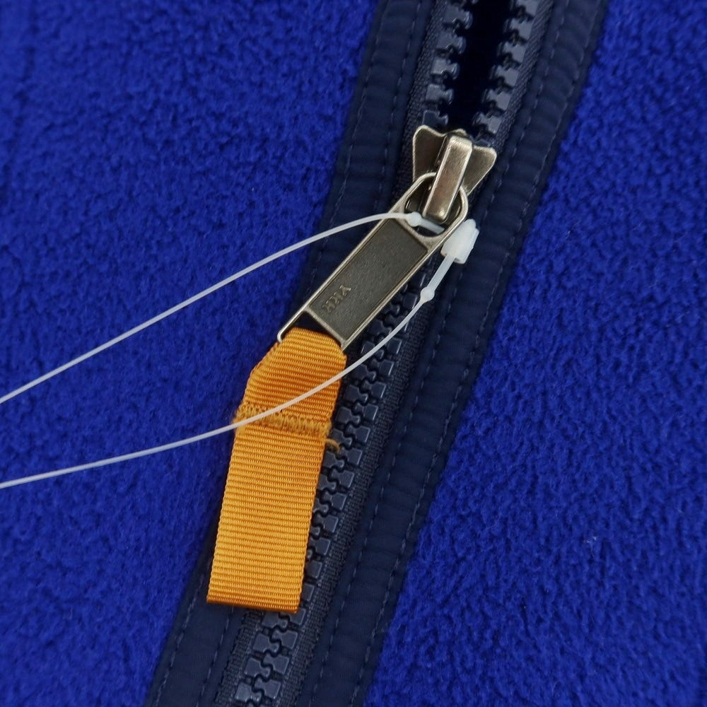 【中古】パタゴニア patagonia SYNCHILLA ポリエステル スタンドカラー ジップアップ フリースジャケット ブルー【サイズXS】【 状態ランクB 】【 メンズ 】 [DPD]