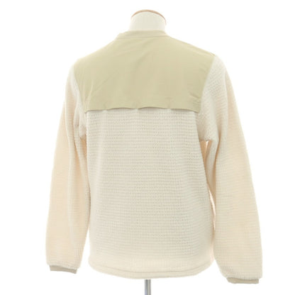 【中古】マウンテンハードウェア MOUNTAIN HARD WEAR POLARTEC ポリエステル フリース クルーネック プルオーバー アイボリー【 S 】【 状態ランクA 】【 メンズ 】