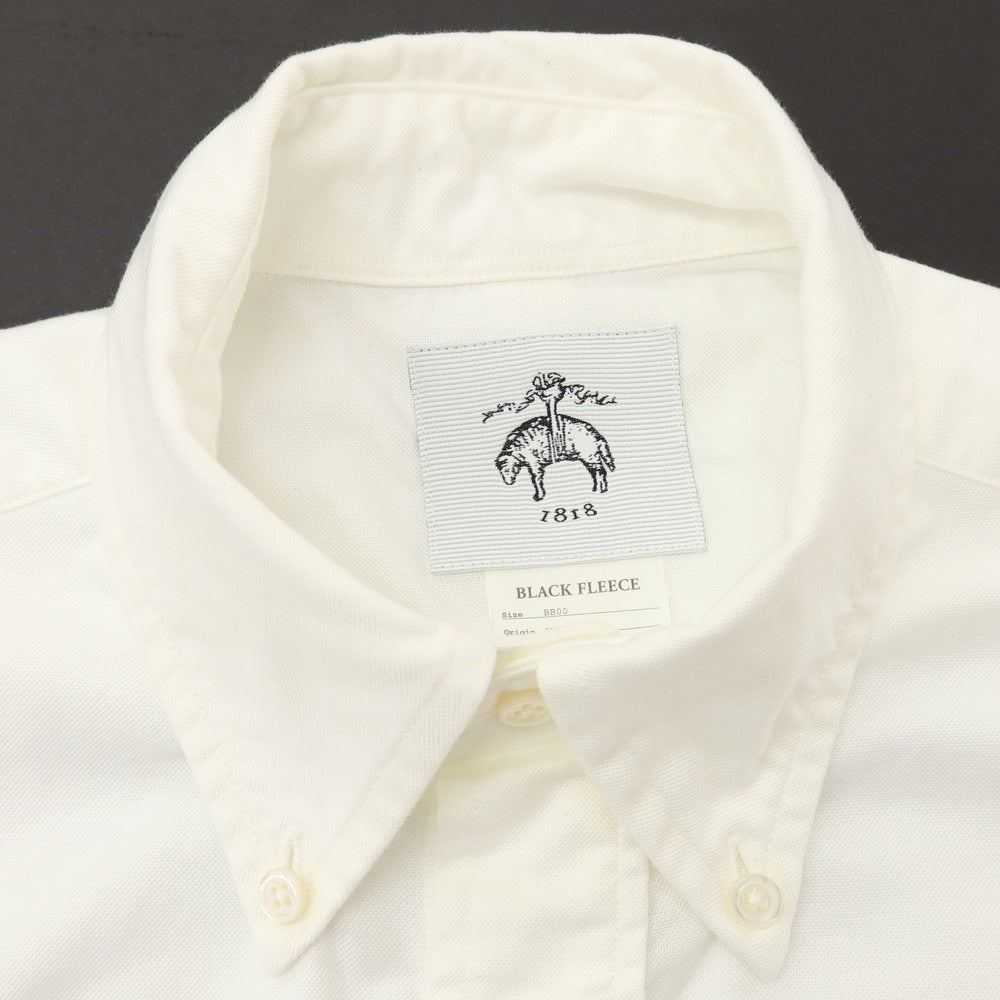 【中古】ブラックフリースバイ ブルックスブラザーズ BLACK FLEECE BY Brooks Brothers オックスフォード コットン ボタンダウン カジュアルシャツ ホワイト【 BB00 】【 状態ランクB 】【 メンズ 】