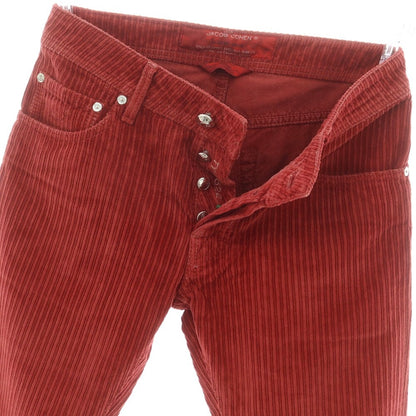 【中古】ヤコブコーエン JACOB COHEN J622 コットン 太畝 コーデュロイパンツ レッド【 28 】【 状態ランクB 】【 メンズ 】