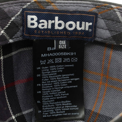 [Used] Barbour Waxed Cotton BB Cap Black [ONE SIZE] [Condition Rank C] [Men&