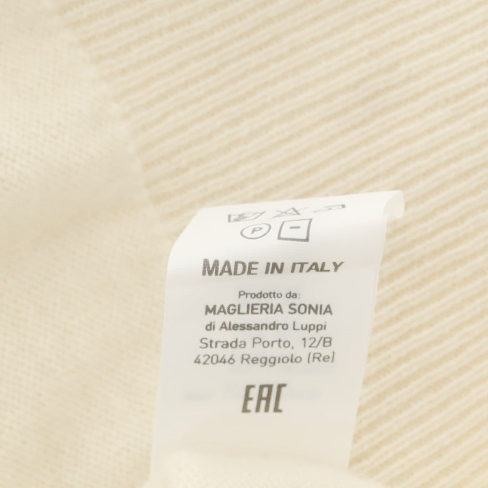 【中古】アレッサンドロルッピ Alessandro Luppi ウールカシミヤ タートルネック プルオーバーニット アイボリー【 50 】【 状態ランクB 】【 メンズ 】