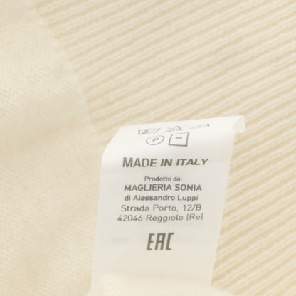【中古】アレッサンドロルッピ Alessandro Luppi ウールカシミヤ タートルネック プルオーバーニット アイボリー【 50 】【 状態ランクB 】【 メンズ 】