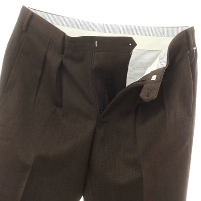 【中古】エスオー SO ウール ドレススラックスパンツ ダークブラウン【 48 】【 状態ランクC 】【 メンズ 】