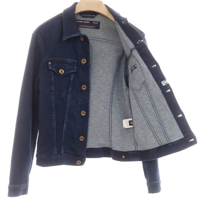 【中古】ヤコブコーエン JACOB COHEN YORK COMF ジャージーコットン トラッカージャケット ネイビー【 XS 】【 状態ランクB 】【 メンズ 】