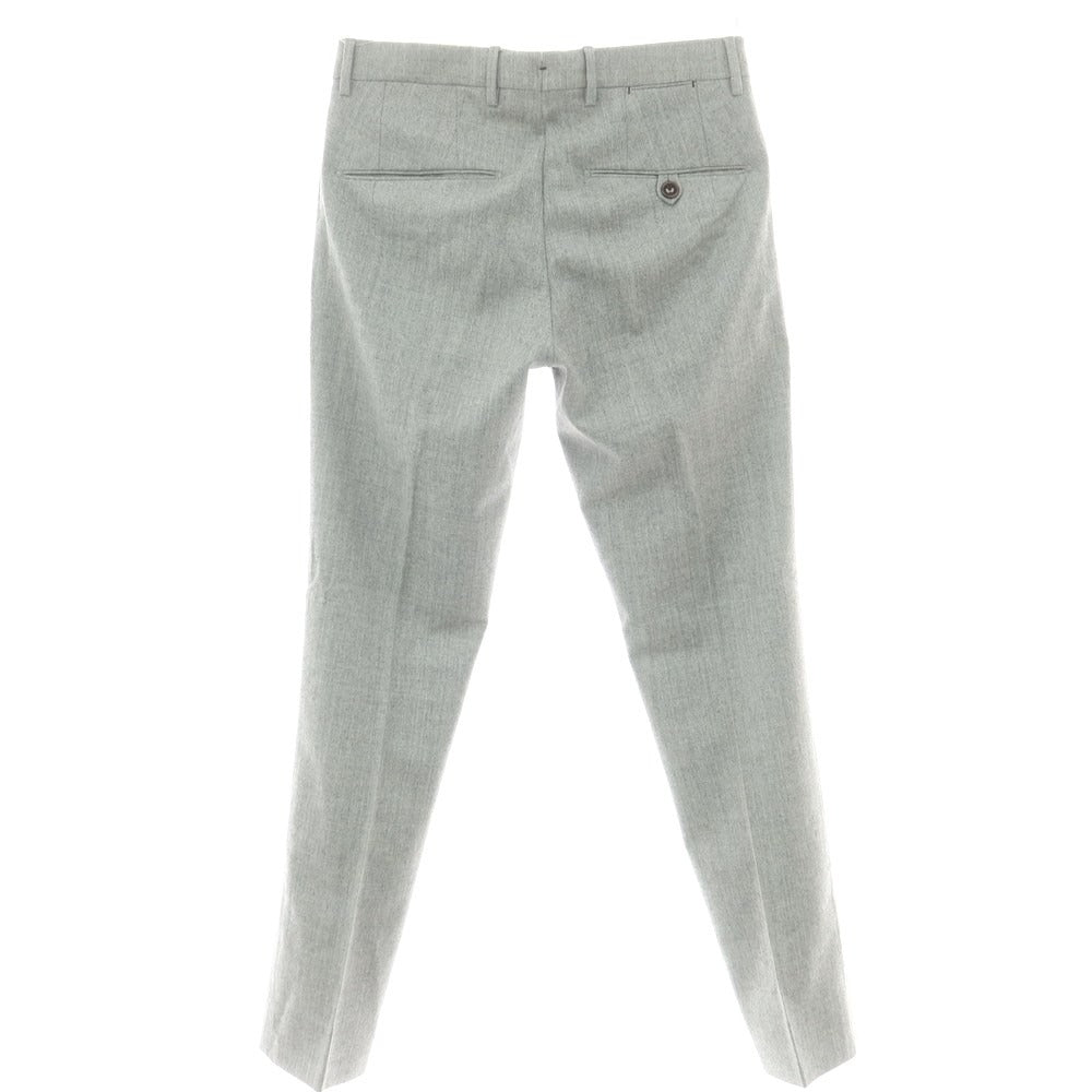 【中古】ベルウィッチ BERWICH ウール ドレススラックスパンツ ライトグレー【 42 】【 状態ランクC 】【 メンズ 】