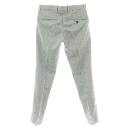 【中古】ベルウィッチ BERWICH ウール ドレススラックスパンツ ライトグレー【 42 】【 状態ランクC 】【 メンズ 】