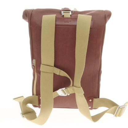 [Used] Brooks Coated Canvas Backpack Burgundy [Condition Rank B] [Men&