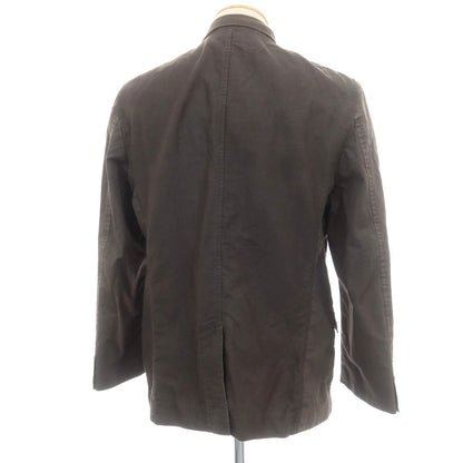 【中古】コムデギャルソンオム COMME des GARCONS HOMME ツイルコットンリネン カジュアルジャケット ウォームグレー【 S 】【 状態ランクD 】【 メンズ 】