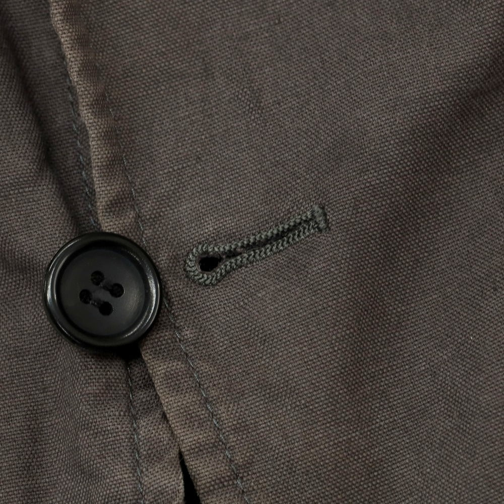 【中古】コムデギャルソンオム COMME des GARCONS HOMME ツイルコットンリネン カジュアルジャケット ウォームグレー【 S 】【 状態ランクD 】【 メンズ 】