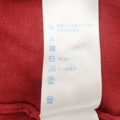 【中古】ジョンスメドレー JOHN SMEDLEY ハイゲージ コットン 半袖 ポロニット レッド【 S 】【 状態ランクB 】【 メンズ 】