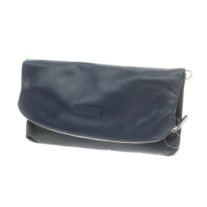 [Used] Stefanomano STEFANOMANO Leather Clutch Bag Navy [Condition Rank A] [Men&