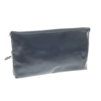 [Used] Stefanomano STEFANOMANO Leather Clutch Bag Navy [Condition Rank A] [Men&