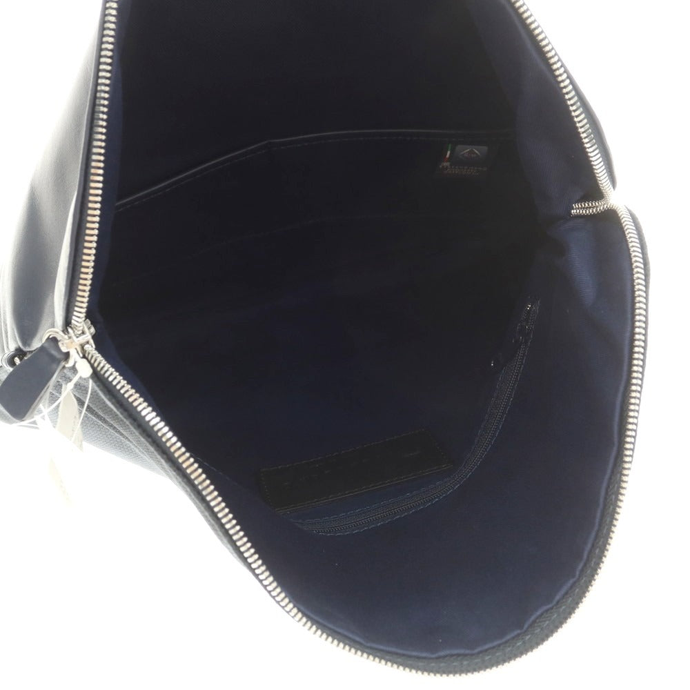 [Used] Stefanomano STEFANOMANO Leather Clutch Bag Navy [Condition Rank A] [Men&