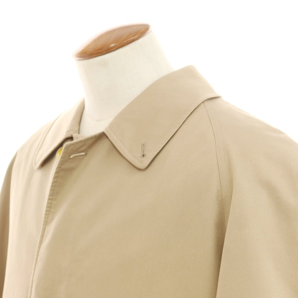 【中古】バーバリー BURBERRY コットンポリエステル ステンカラーコート ベージュ【 48 】【 状態ランクB 】【 メンズ 】
