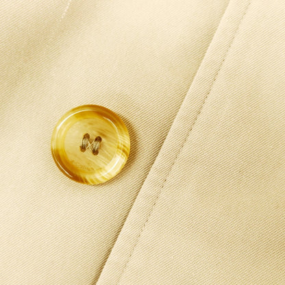 【中古】バーバリー BURBERRY コットンポリエステル ステンカラーコート ベージュ【 48 】【 状態ランクB 】【 メンズ 】