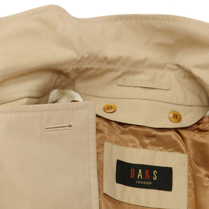 【中古】ダックス DAKS ポリエステルコットン トレンチコート ベージュ【 6 】【 状態ランクB 】【 メンズ 】