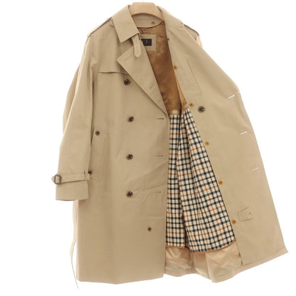 【中古】ダックス DAKS ポリエステルコットン トレンチコート ベージュ【 6 】【 状態ランクB 】【 メンズ 】