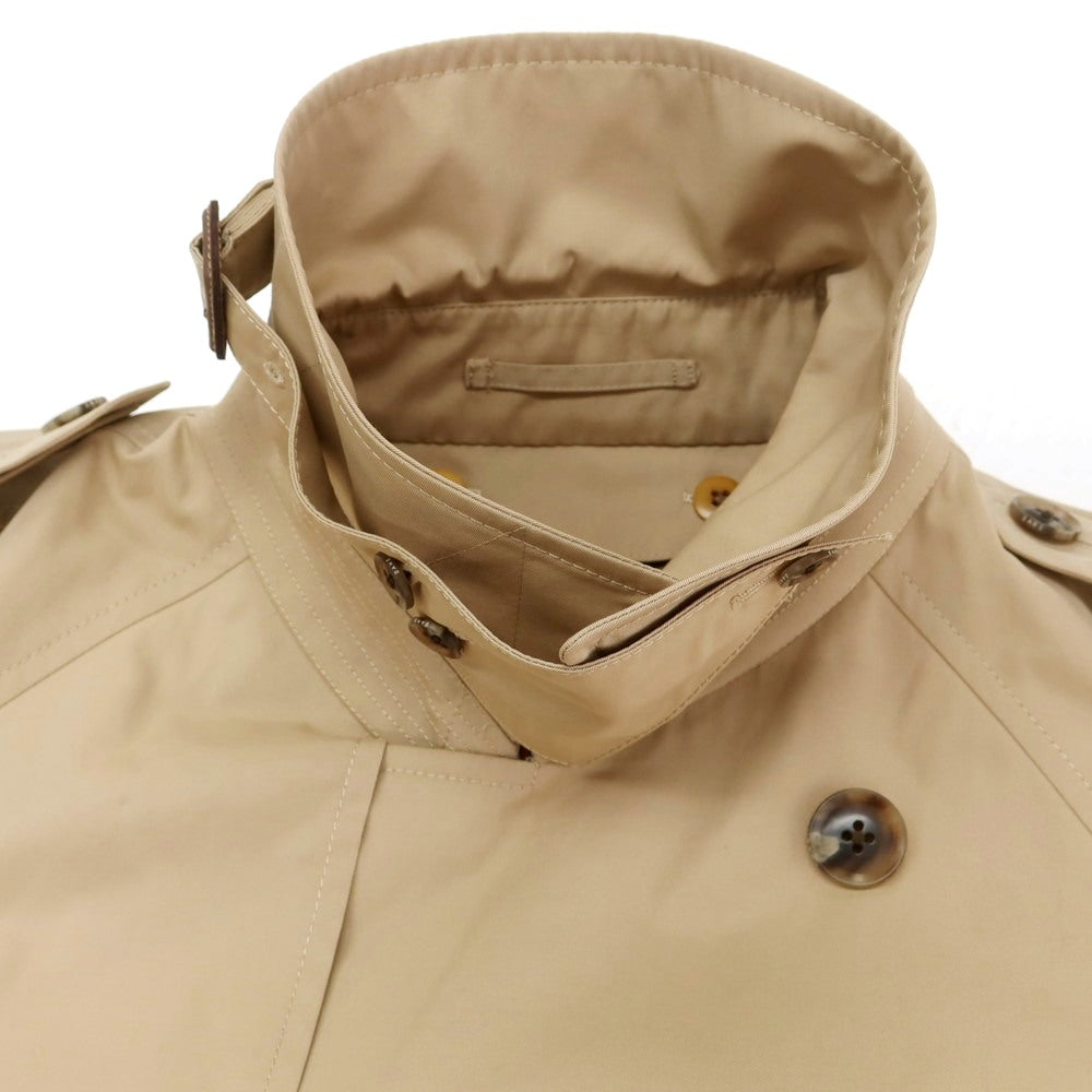 【中古】ダックス DAKS ポリエステルコットン トレンチコート ベージュ【 6 】【 状態ランクB 】【 メンズ 】