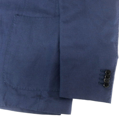 【中古】ビームスエフ BEAMS F コットンリネン 3つボタンスーツ ライトネイビー【 50 】【 状態ランクB 】【 メンズ 】