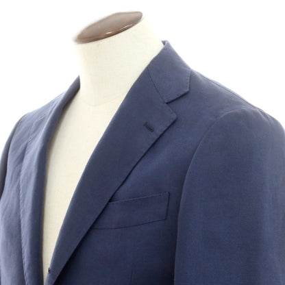 【中古】ビームスエフ BEAMS F コットンリネン 3つボタンスーツ ライトネイビー【 50 】【 状態ランクB 】【 メンズ 】