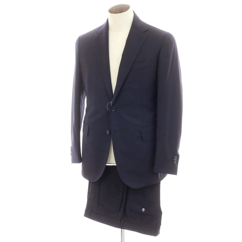 【中古】スティレ ラティーノ STILE LATINO ウール 3つボタンスーツ ダークネイビー【 50 】【 状態ランクB 】【 メンズ 】