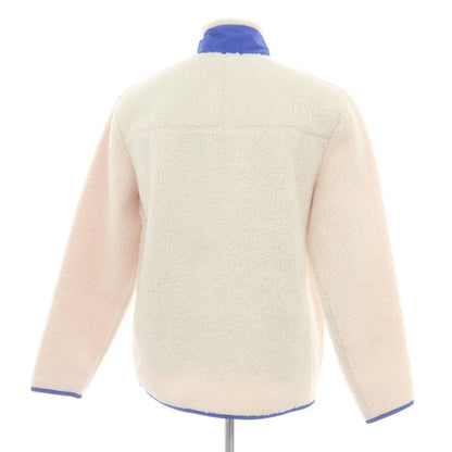 【中古】ポロスポーツ POLO SPORTS ジップアップ フリースジャケット ホワイトxブルー【 M 】【 状態ランクB 】【 メンズ 】