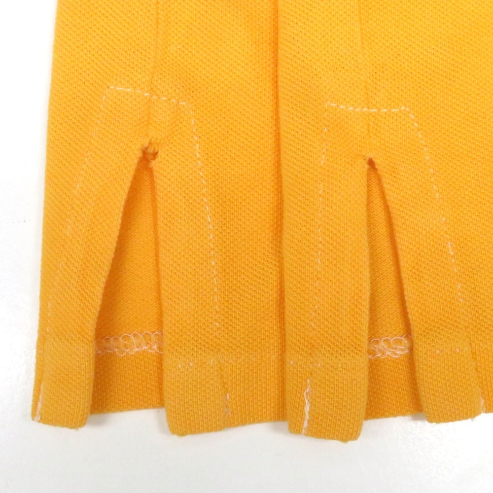 [Used] Polo Ralph Lauren Cotton Pique Short Sleeve Polo Shirt Yellow Orange [L] [Condition Rank C] [Men&