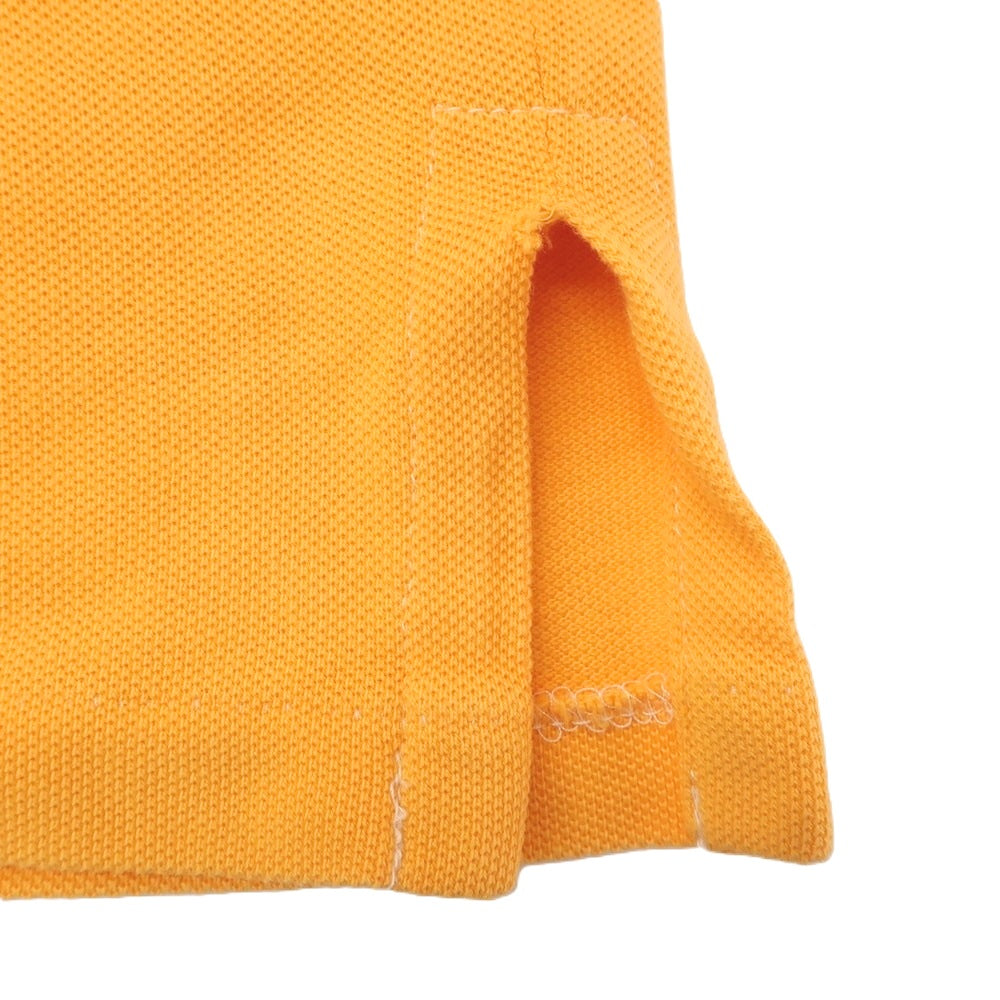 [Used] Polo Ralph Lauren Cotton Pique Short Sleeve Polo Shirt Yellow Orange [L] [Condition Rank C] [Men&