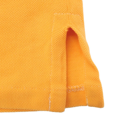 [Used] Polo Ralph Lauren Cotton Pique Short Sleeve Polo Shirt Yellow Orange [L] [Condition Rank C] [Men&
