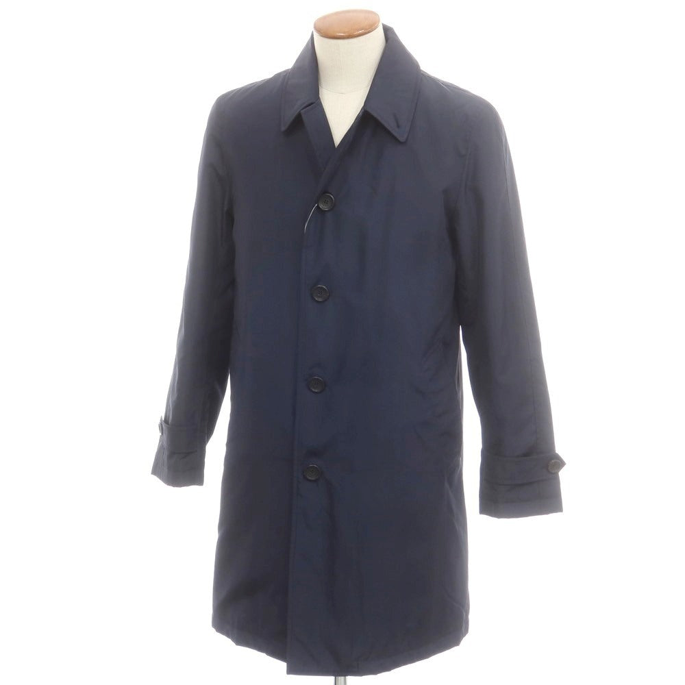 【中古】シーラップ Sealup ポリエステル 中綿入り ステンカラーコート ネイビー【 46 】【 状態ランクB 】【 メンズ 】