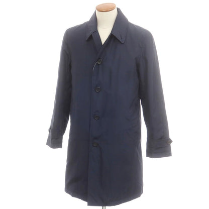 【中古】シーラップ Sealup ポリエステル 中綿入り ステンカラーコート ネイビー【 46 】【 状態ランクB 】【 メンズ 】
